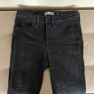 Madewell High Rise Skinny Jeans